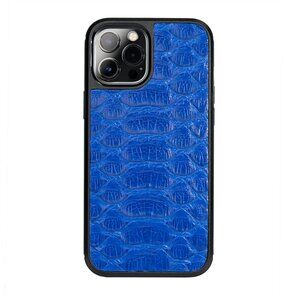Slim Fit Python iPhone 12 Pro Max Leather Case - Electrician Style